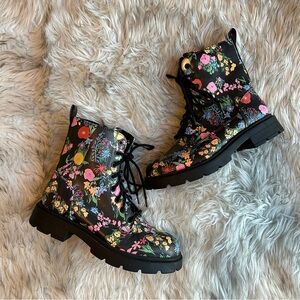 Floral boots